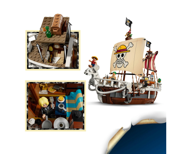 LEGO One Piece 75639 Statek piracki Going Merry - 1331688 - zdjęcie 3